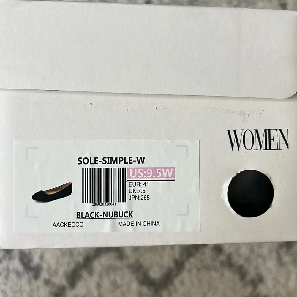 🆕 NWT black ballerina flats 🥿 - Picture 6 of 6